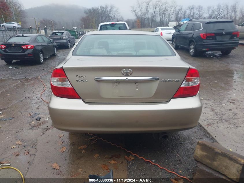 2004 Toyota Camry Xle VIN: 4T1BE32K14U300733 Lot: 40880336