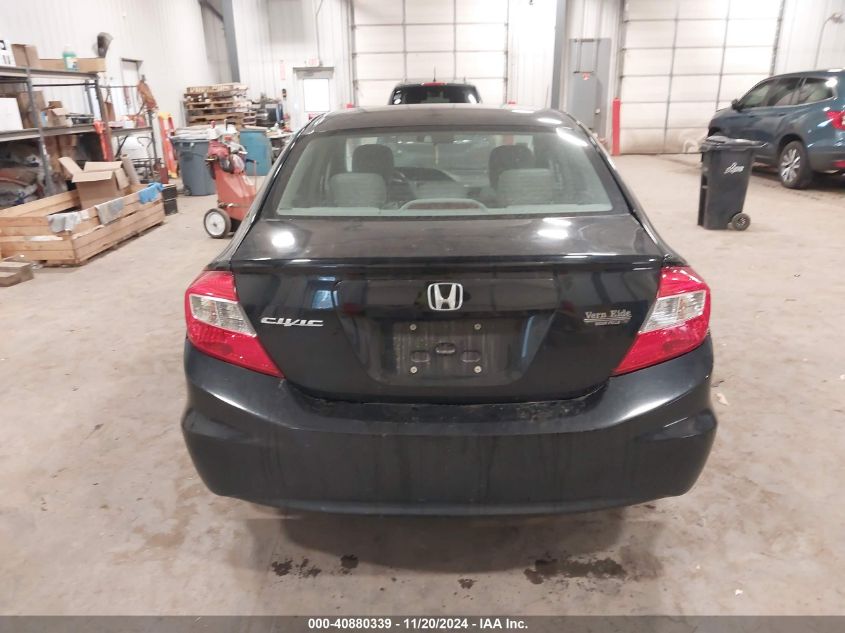 2012 Honda Civic Ex-L VIN: 19XFB2F92CE028917 Lot: 40880339