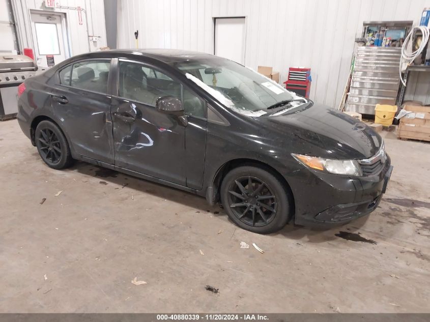 2012 Honda Civic Ex-L VIN: 19XFB2F92CE028917 Lot: 40880339