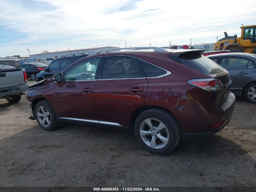 2015 Lexus Rx 350 VIN: JTJZK1BA2F2421354 Lot: 40880353