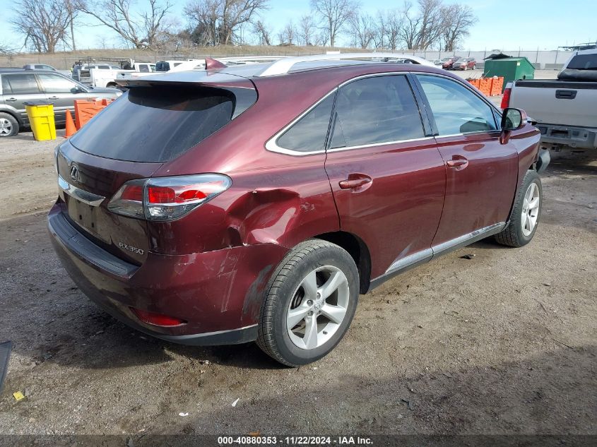 2015 Lexus Rx 350 VIN: JTJZK1BA2F2421354 Lot: 40880353