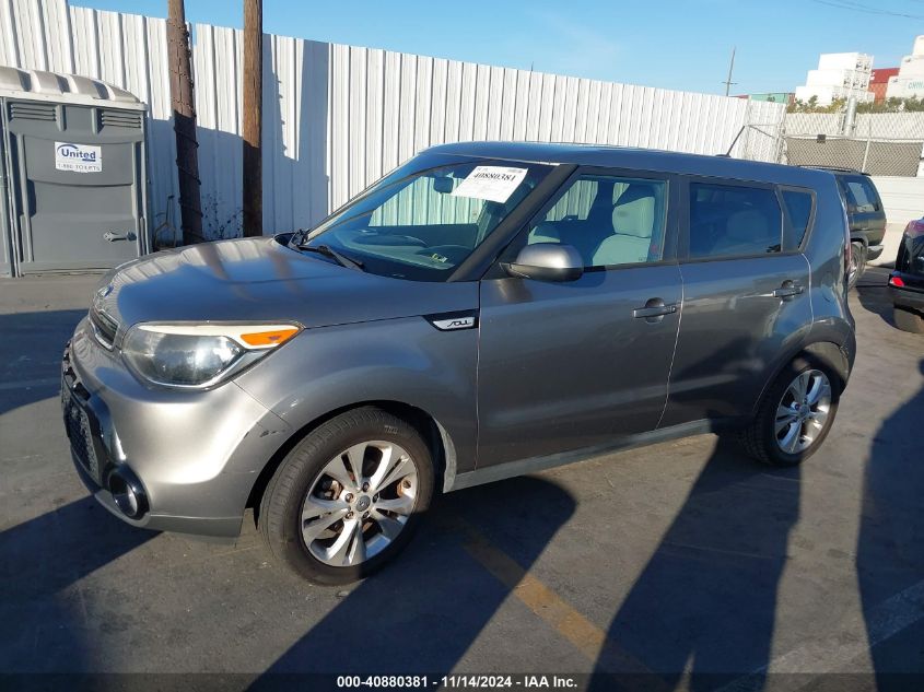 2016 Kia Soul + VIN: KNDJP3A5XG7243201 Lot: 40880381