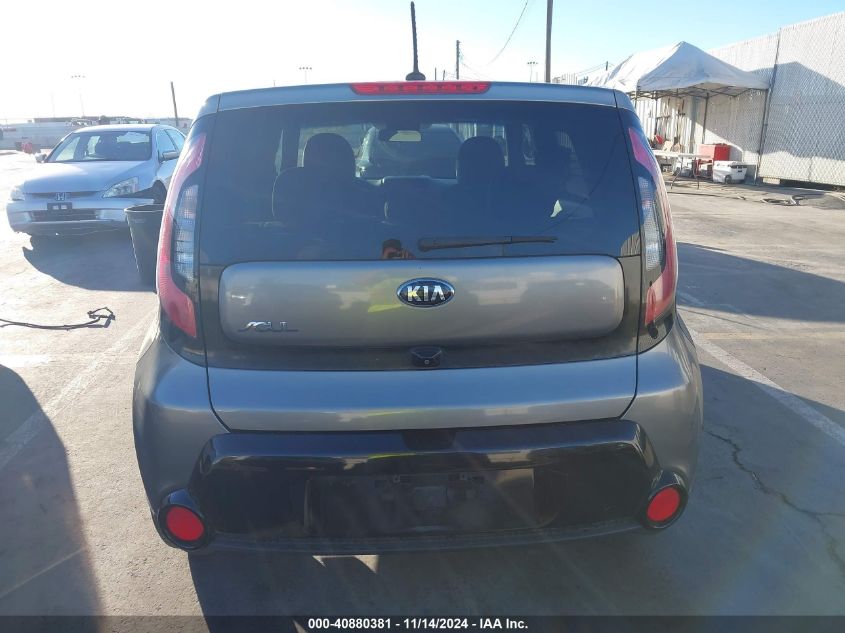 2016 Kia Soul + VIN: KNDJP3A5XG7243201 Lot: 40880381