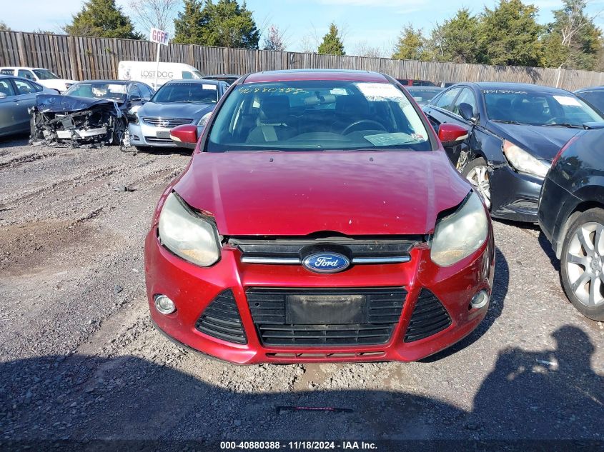 2013 Ford Focus Titanium VIN: 1FADP3N26DL231598 Lot: 40880388