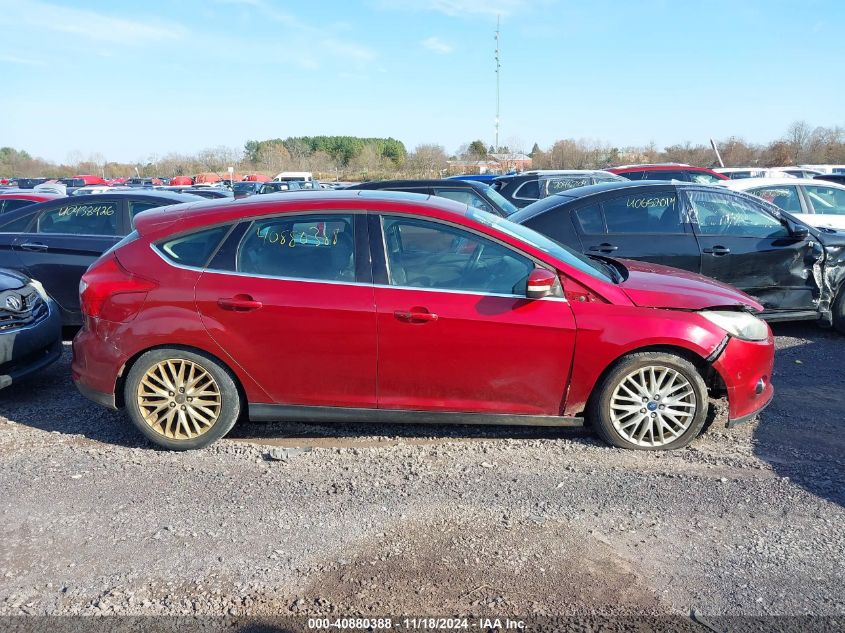 2013 Ford Focus Titanium VIN: 1FADP3N26DL231598 Lot: 40880388