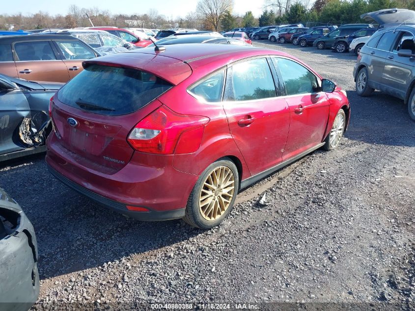 2013 Ford Focus Titanium VIN: 1FADP3N26DL231598 Lot: 40880388