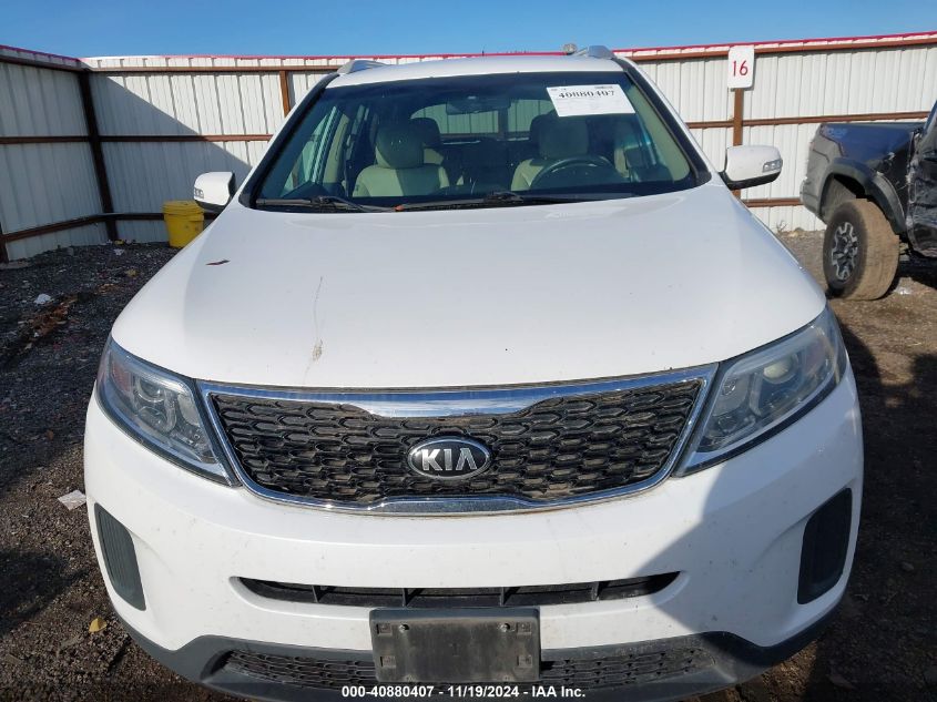 2015 Kia Sorento Lx V6 VIN: 5XYKTDA70FG582610 Lot: 40880407