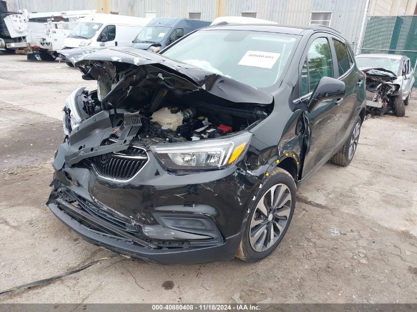 2021 Buick Encore Awd Preferred VIN: KL4CJESM8MB361682 Lot: 40880408