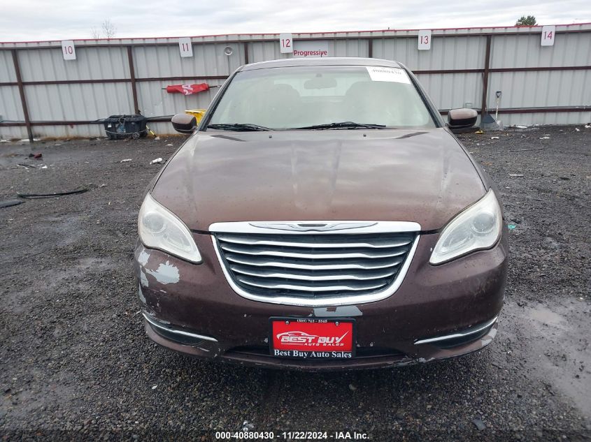 2012 Chrysler 200 Lx VIN: 1C3CCBAB5CN192009 Lot: 40880430