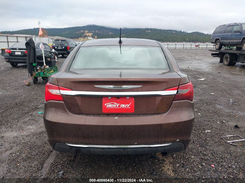 2012 Chrysler 200 Lx VIN: 1C3CCBAB5CN192009 Lot: 40880430