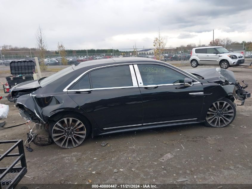 2019 Lincoln Continental Select VIN: 1LN6L9TK3K5606638 Lot: 40880447