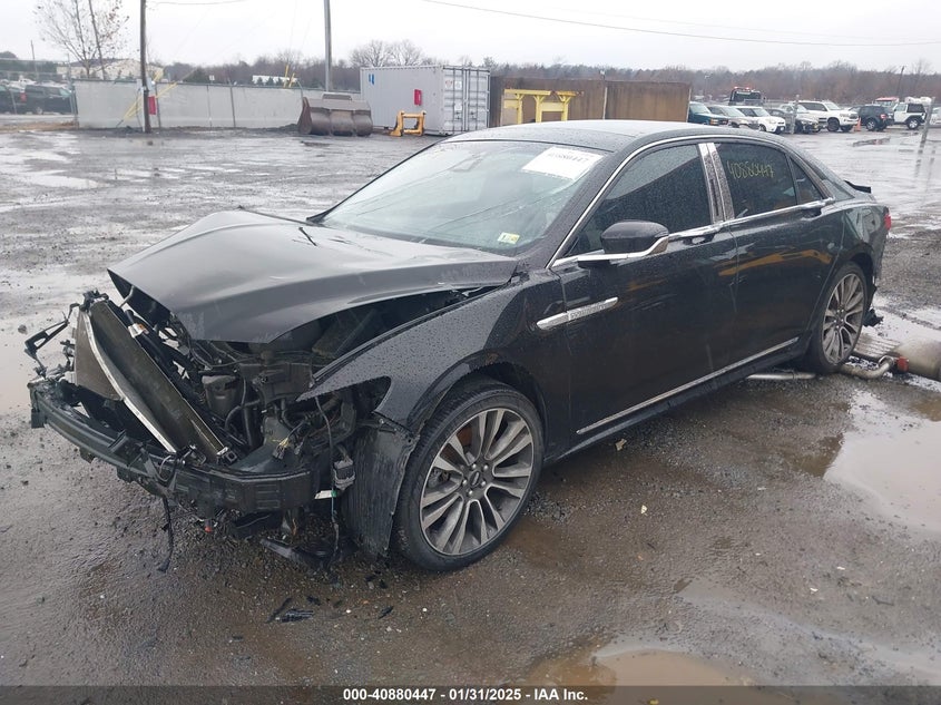 Vin: 1ln6l9tk3k5606638, lot: 41370110, lincoln continental select 20192