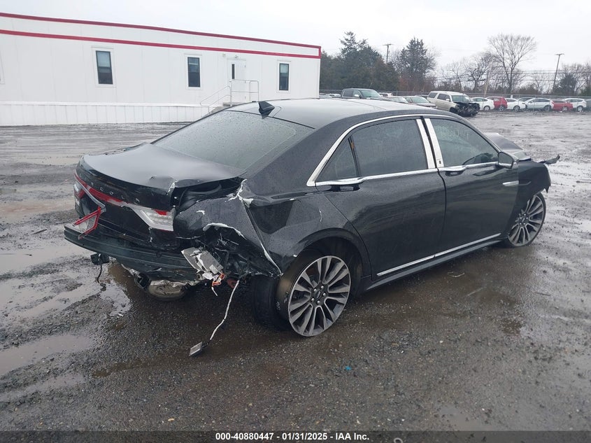 Vin: 1ln6l9tk3k5606638, lot: 41370110, lincoln continental select 20194