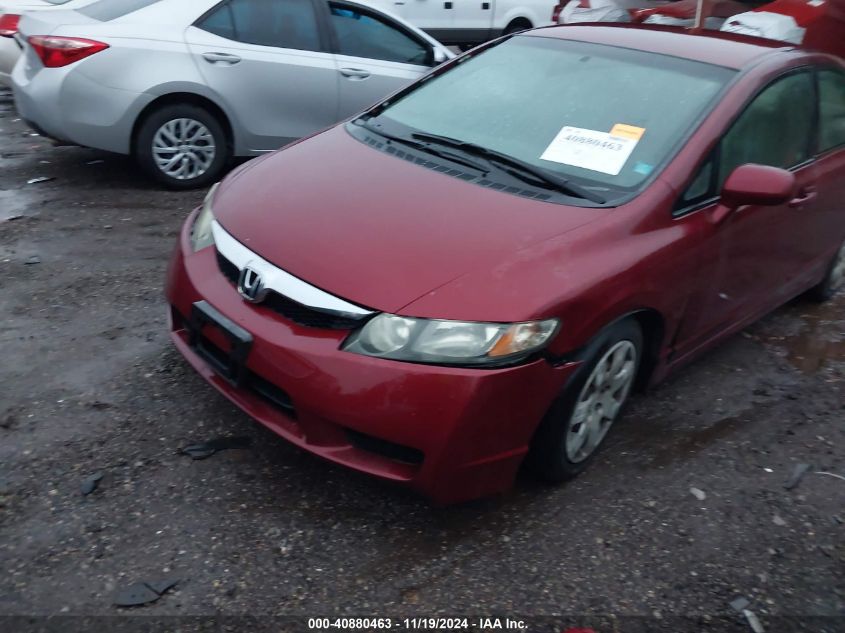 2010 Honda Civic Lx VIN: 2HGFA1F51AH546837 Lot: 40880463