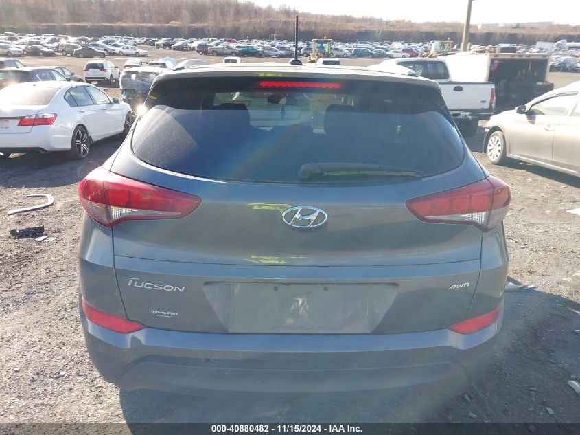 2016 Hyundai Tucson Se VIN: KM8J3CA47GU159918 Lot: 40880482