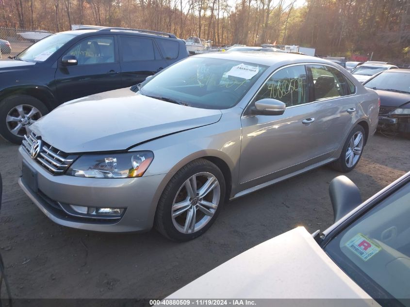 VIN 1VWCM7A35DC117982 2013 Volkswagen Passat, 3.6L... no.2