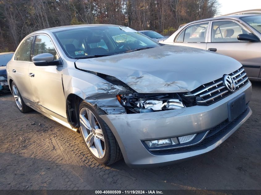 2013 Volkswagen Passat 3.6L V6 Sel Premium VIN: 1VWCM7A35DC117982 Lot: 40880509