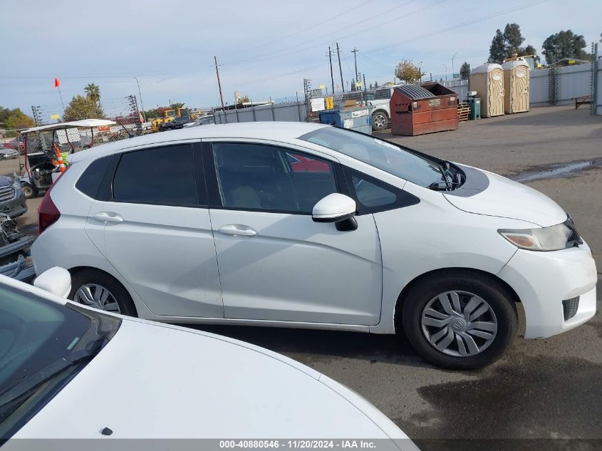 2017 Honda Fit Lx VIN: JHMGK5H51HS014848 Lot: 40880546