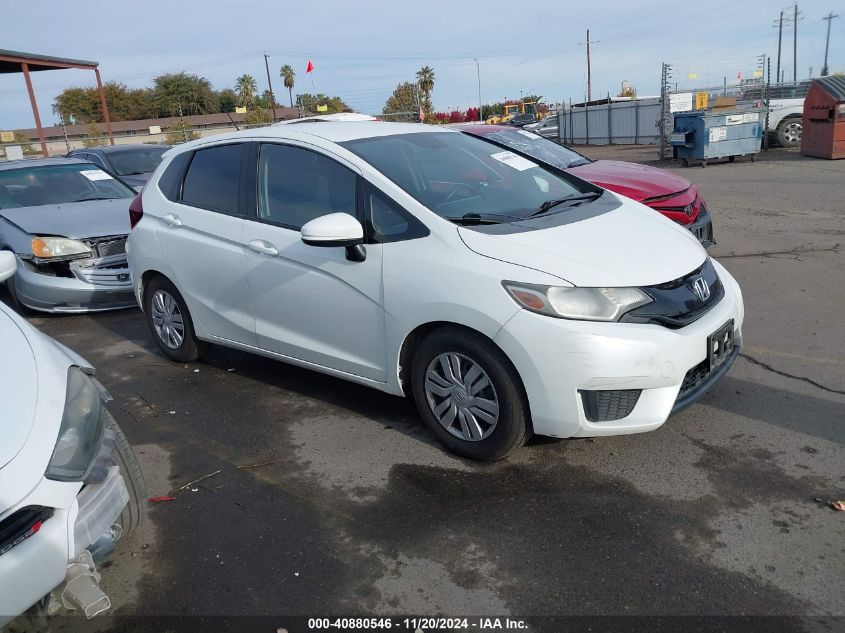 2017 Honda Fit Lx VIN: JHMGK5H51HS014848 Lot: 40880546