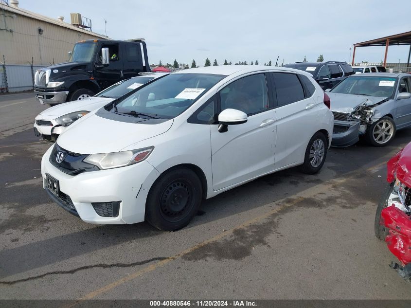 2017 Honda Fit Lx VIN: JHMGK5H51HS014848 Lot: 40880546