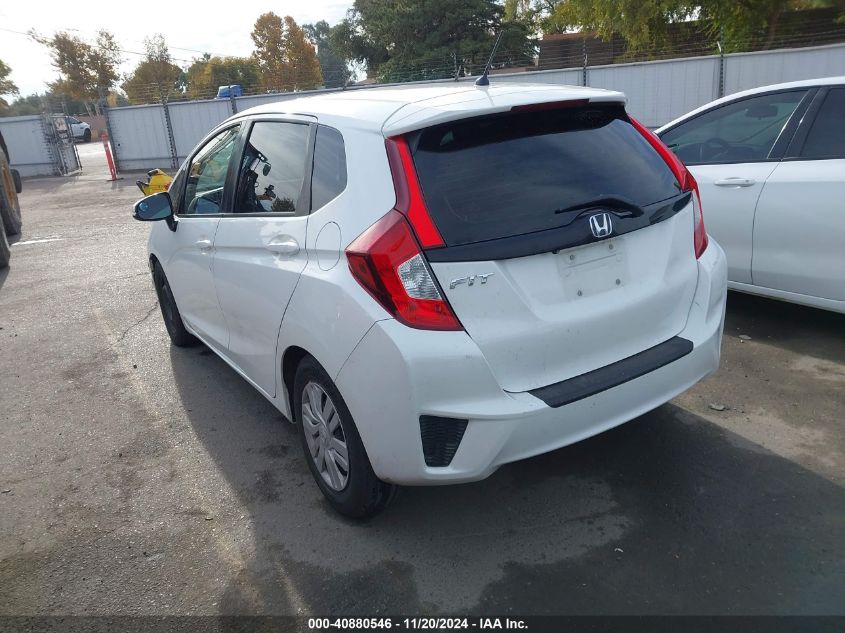 2017 Honda Fit Lx VIN: JHMGK5H51HS014848 Lot: 40880546