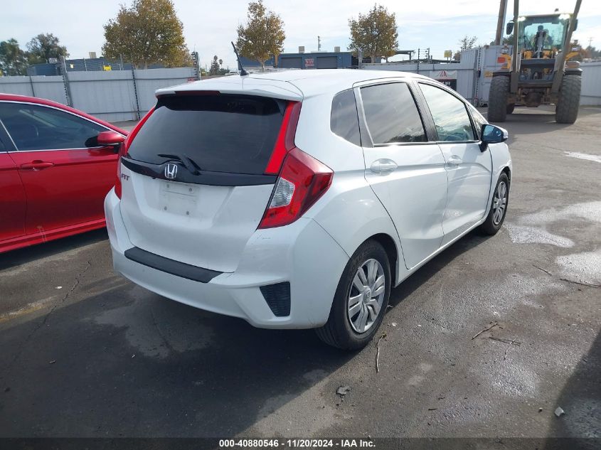 2017 Honda Fit Lx VIN: JHMGK5H51HS014848 Lot: 40880546