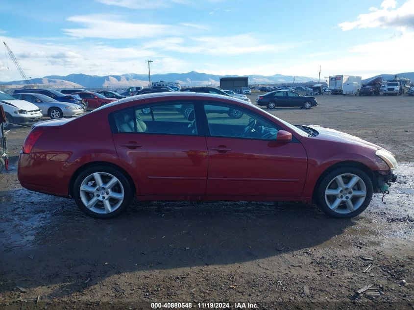 2006 Nissan Maxima 3.5 Se VIN: 1N4BA41E16C852104 Lot: 40880548