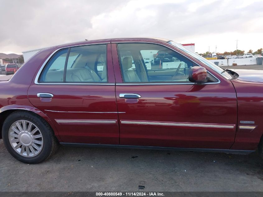 2009 Mercury Grand Marquis Ls (Fleet Only) VIN: 2MEHM75VX9X614345 Lot: 40880549