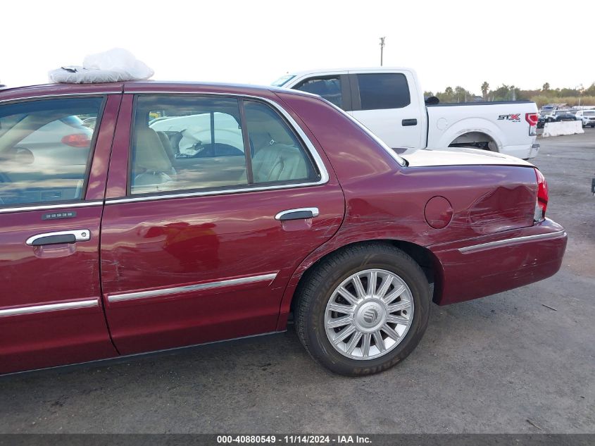 2009 Mercury Grand Marquis Ls (Fleet Only) VIN: 2MEHM75VX9X614345 Lot: 40880549