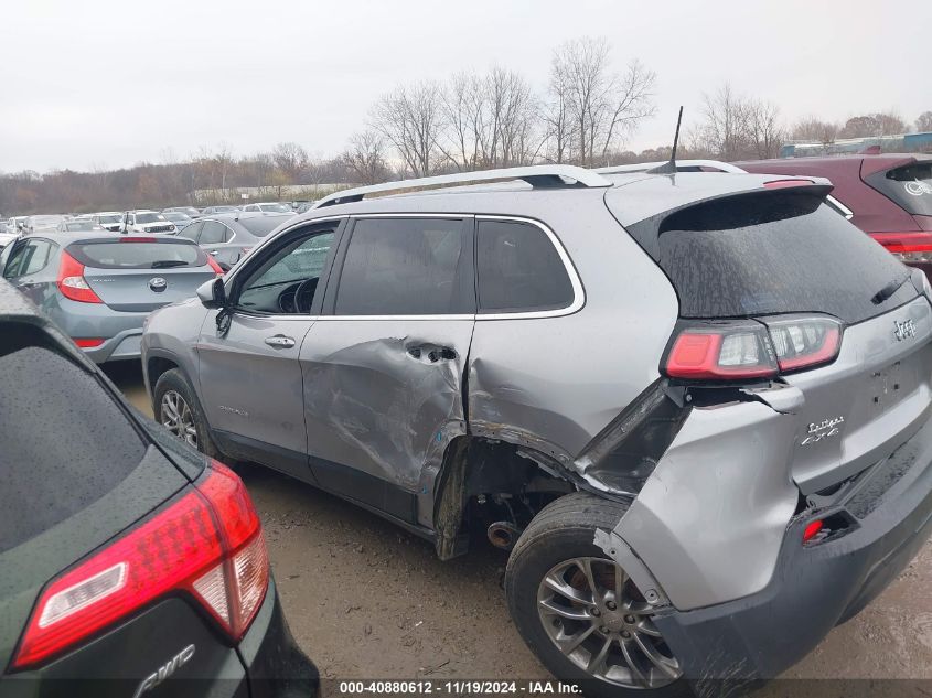 2019 Jeep Cherokee Latitude Plus 4X4 VIN: 1C4PJMLB1KD181119 Lot: 40880612