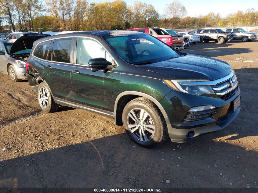 2018 Honda Pilot Ex-L VIN: 5FNYF6H56JB055642 Lot: 40880614