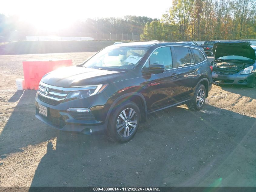 2018 Honda Pilot Ex-L VIN: 5FNYF6H56JB055642 Lot: 40880614