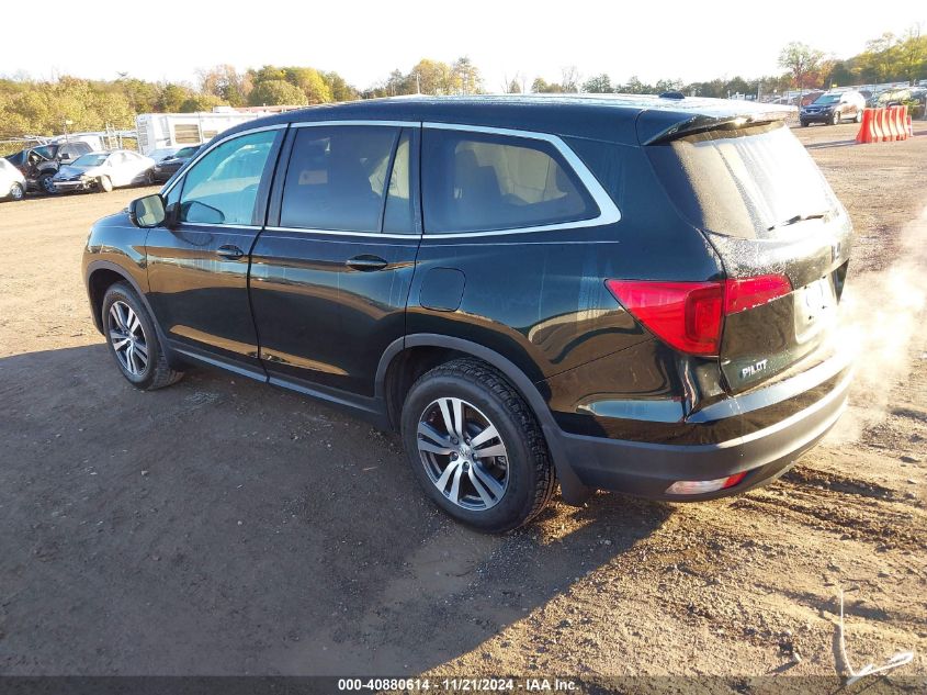 2018 Honda Pilot Ex-L VIN: 5FNYF6H56JB055642 Lot: 40880614