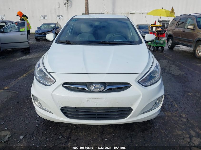 2014 Hyundai Accent Se VIN: KMHCU5AE8EU155741 Lot: 40880619