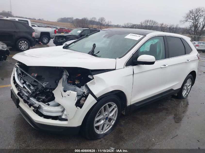 VIN 2FMPK4J9XNBB09130 2022 FORD EDGE no.2