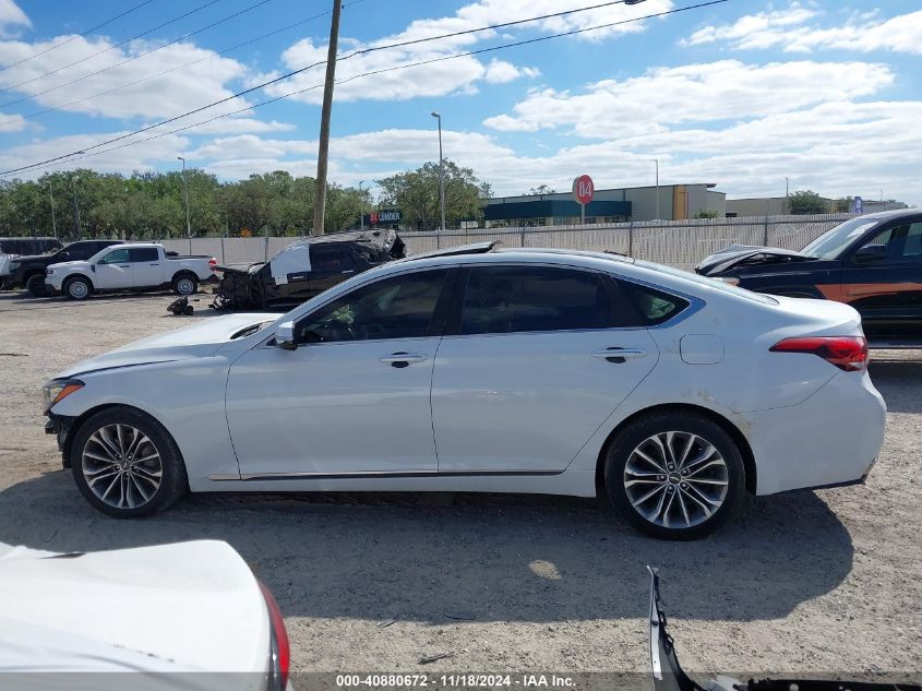 2015 Hyundai Genesis 3.8 VIN: KMHGN4JE9FU054797 Lot: 40880672