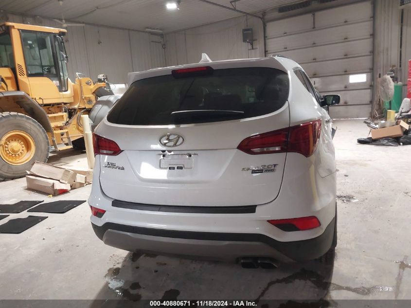 VIN 5XYZWDLAXHG459592 2017 HYUNDAI SANTA FE SPORT no.16