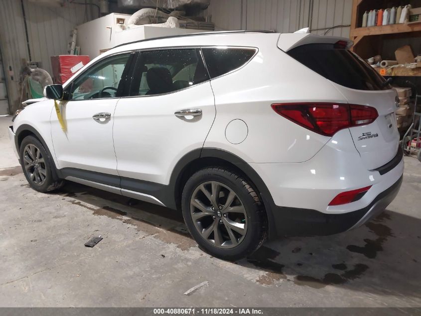 VIN 5XYZWDLAXHG459592 2017 HYUNDAI SANTA FE SPORT no.3