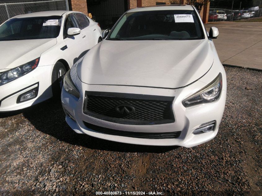 2016 Infiniti Q50 3.0T Premium VIN: JN1EV7AP0GM303796 Lot: 40880673