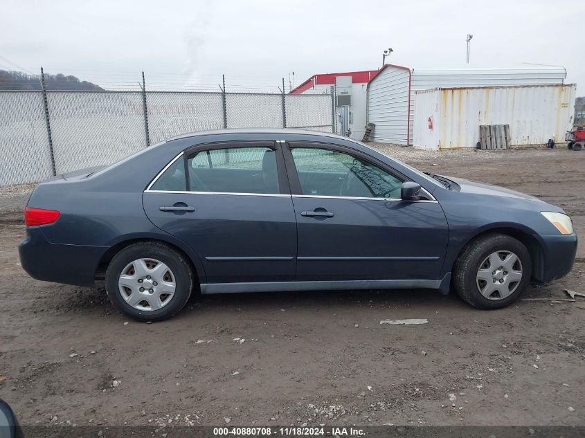 2005 Honda Accord 2.4 Lx VIN: 1HGCM56455A103958 Lot: 40880708