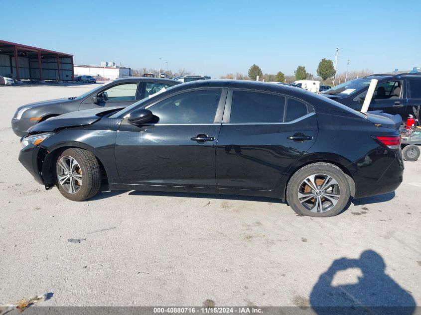 2021 Nissan Sentra Sv Xtronic Cvt VIN: 3N1AB8CV3MY252845 Lot: 40880716