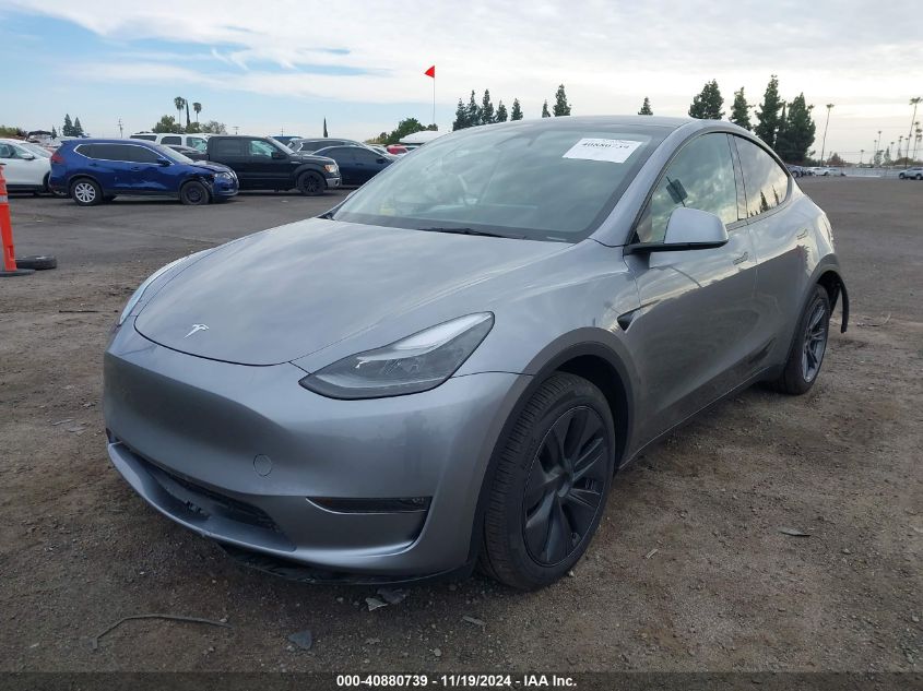 VIN 7SAYGDEE1RA312143 2024 Tesla Model Y, Long Rang... no.2