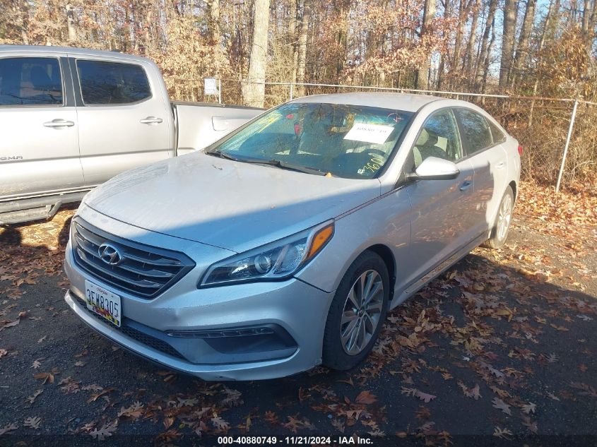 2016 Hyundai Sonata Sport VIN: 5NPE34AF6GH342962 Lot: 40880749