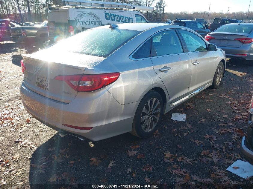 2016 Hyundai Sonata Sport VIN: 5NPE34AF6GH342962 Lot: 40880749