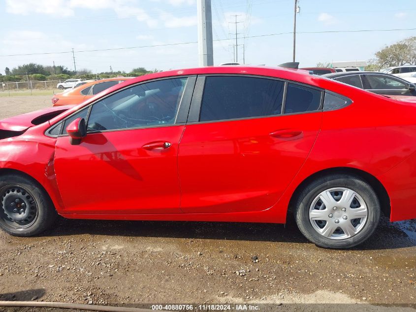 2017 Chevrolet Cruze Ls Auto VIN: 1G1BC5SM2H7236366 Lot: 40880756