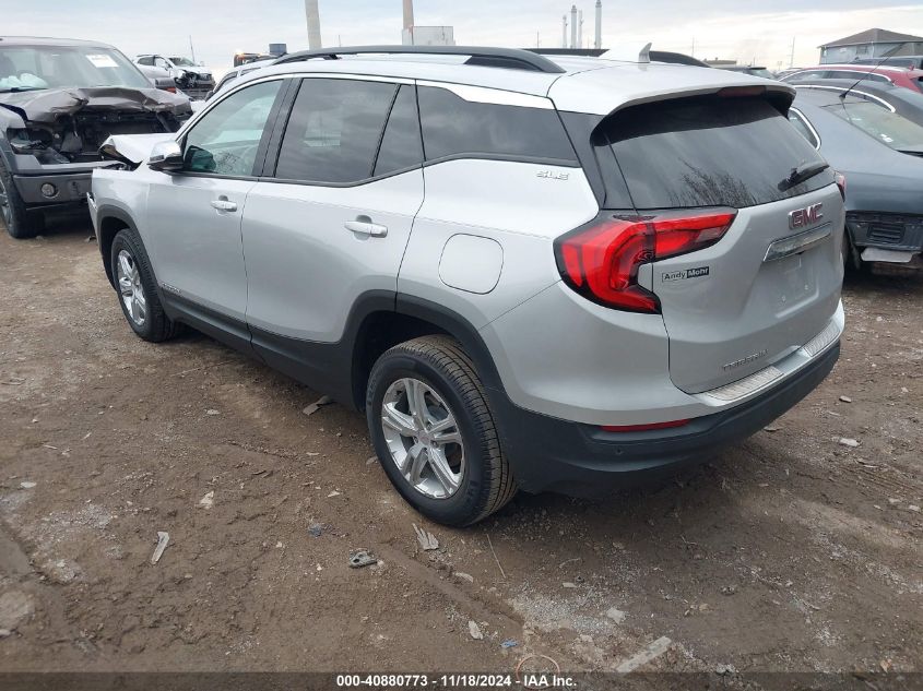 VIN 3GKALMEV3KL167406 2019 GMC Terrain, Sle no.3