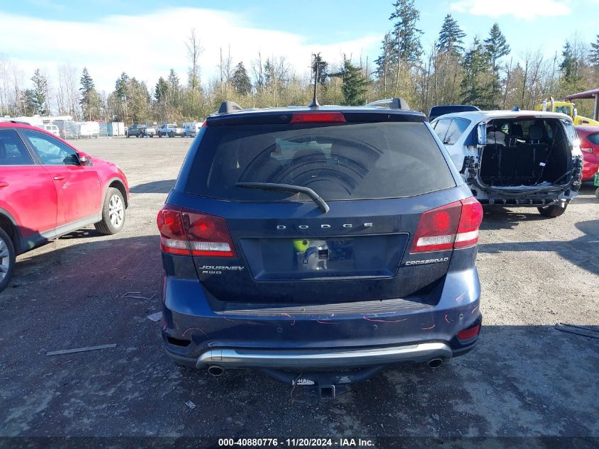 2017 Dodge Journey Crossroad Plus Awd VIN: 3C4PDDGG8HT696134 Lot: 40880776