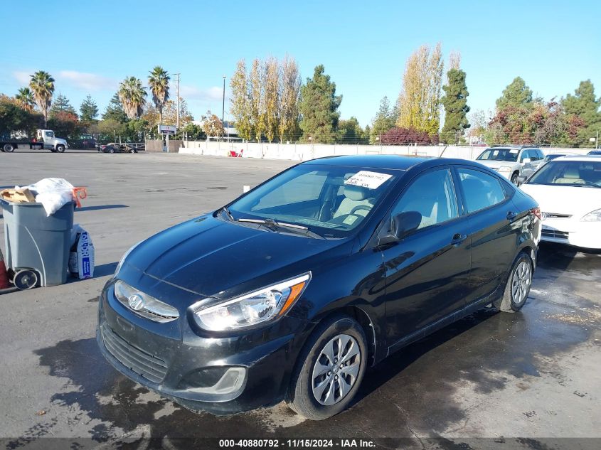 2016 Hyundai Accent Se VIN: KMHCT4AE0GU160190 Lot: 40880792