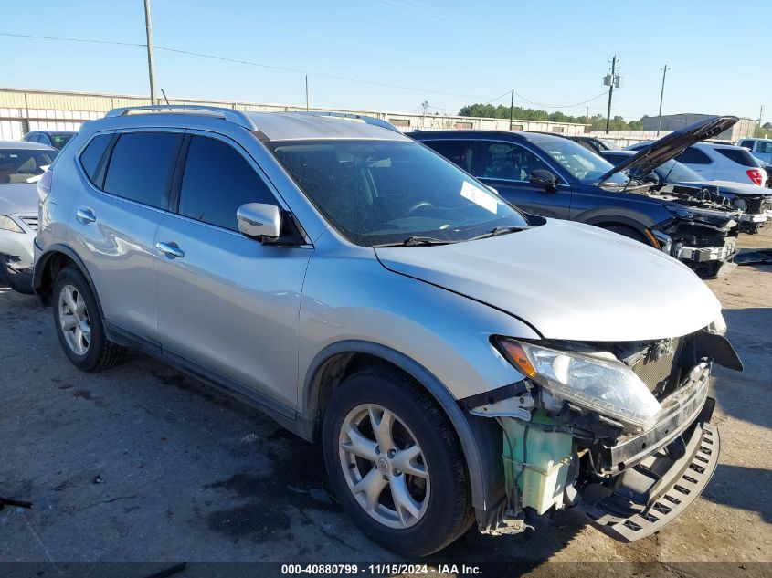 VIN KNMAT2MT5GP693869 2016 Nissan Rogue, S/Sl/Sv no.1