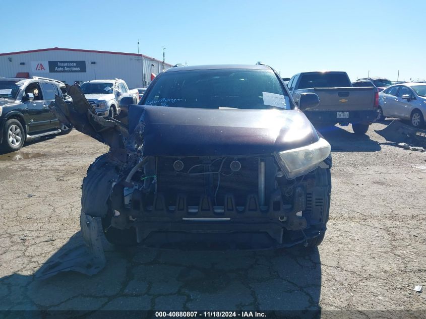 2013 Toyota Highlander Limited V6 VIN: 5TDYK3EH9DS124106 Lot: 40880807